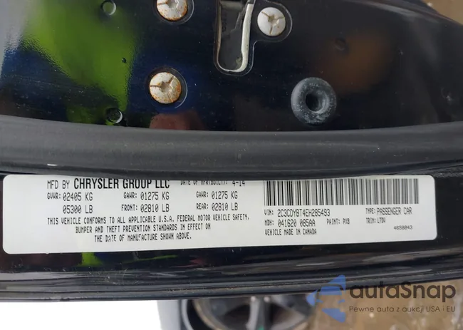 2C3CDYBT4EH285493: 44532055