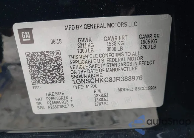 1GNSCHKC8JR388976: 44532181