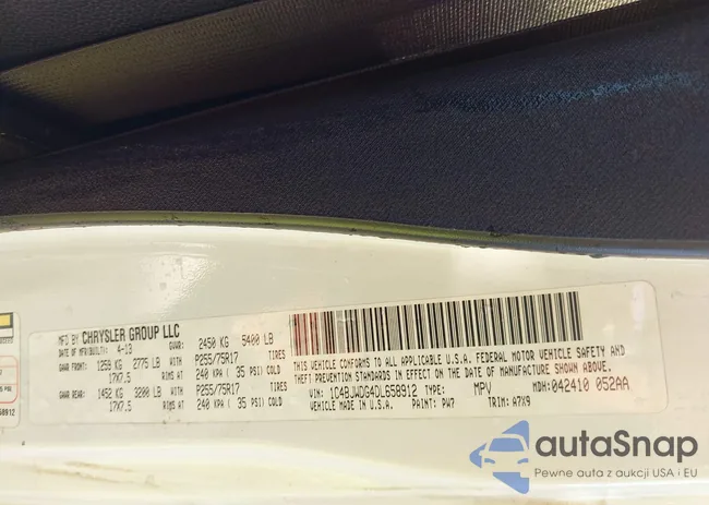 1C4BJWDG4DL658912: 44531362