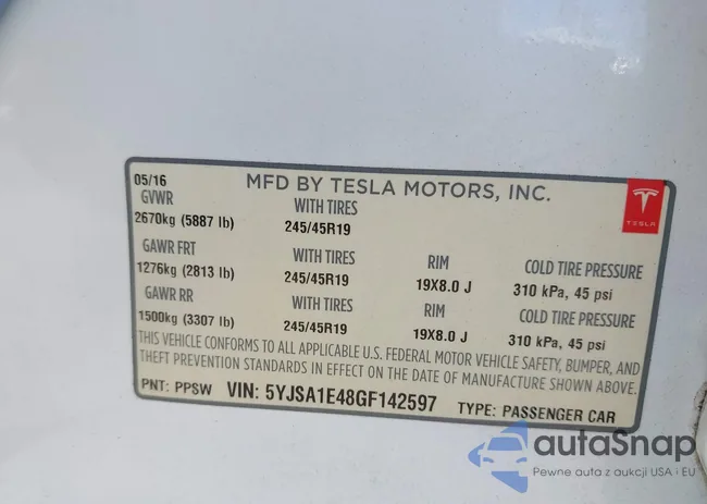 5YJSA1E48GF142597: 44531423