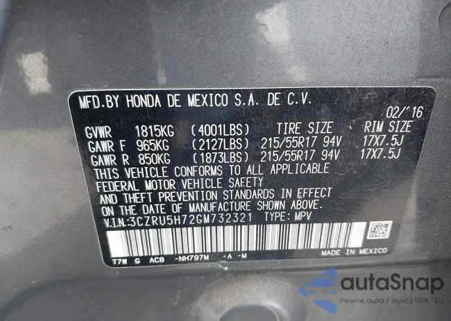 3CZRU5H72GM732321: 44531440