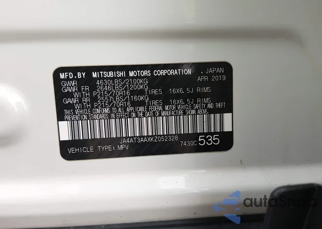 JA4AT3AAXKZ052328: 44532918