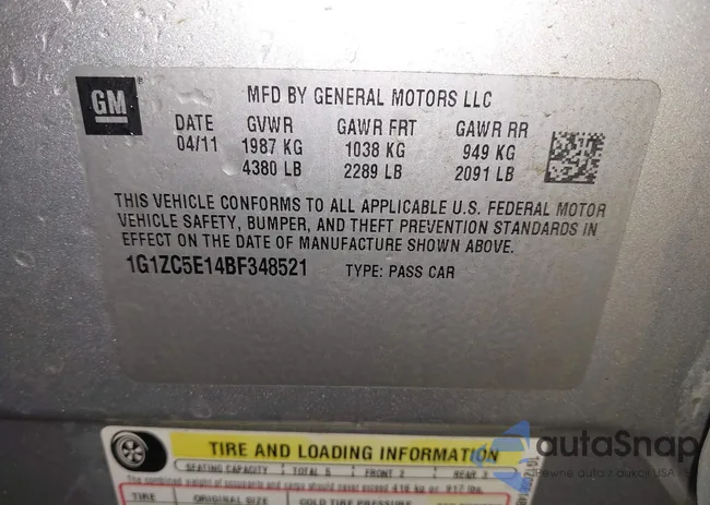 1G1ZC5E14BF348521: 44533006