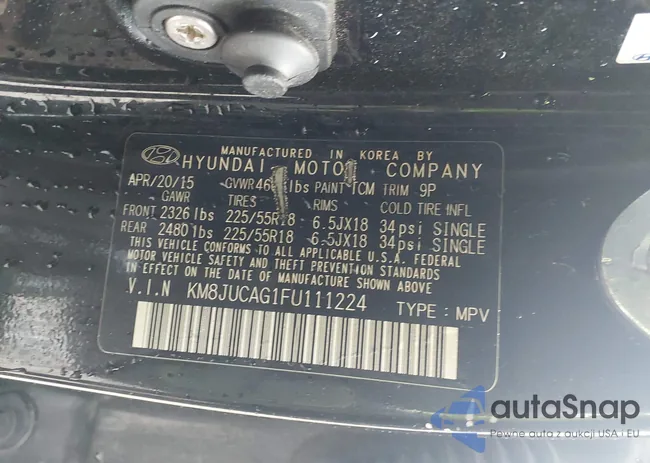 KM8JUCAG1FU111224: 44533106