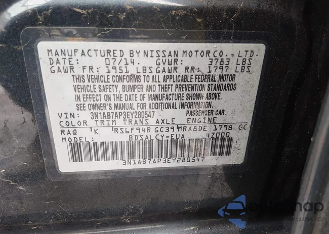 3N1AB7AP3EY280547: 44532235