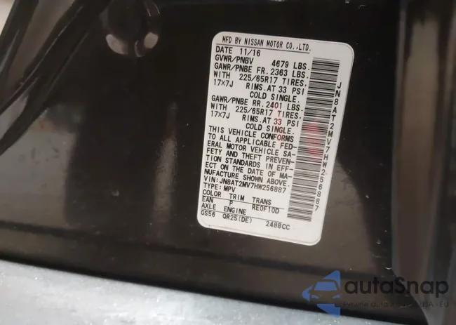 JN8AT2MV7HW256887: 44532384