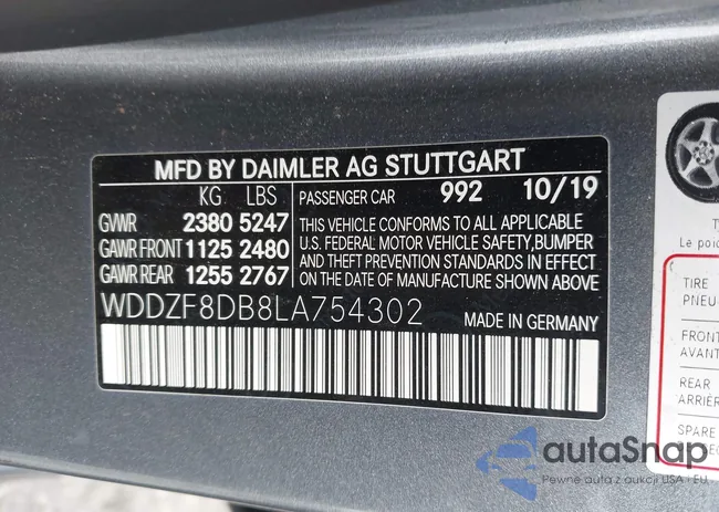 WDDZF8DB8LA754302: 44533702