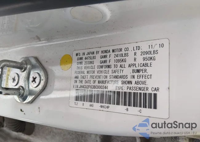 JH4CU2F63BC000244: 44534097