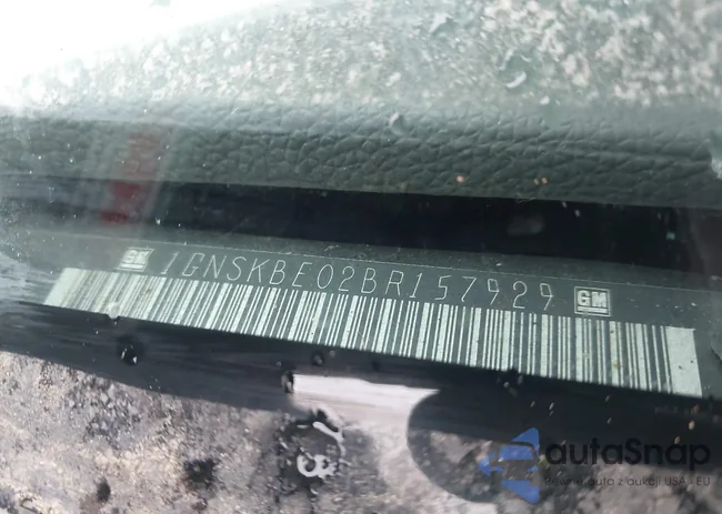 1GNSKBE02BR157929: 44533607