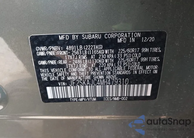 JF2SKAJC4MH479310: 44534672