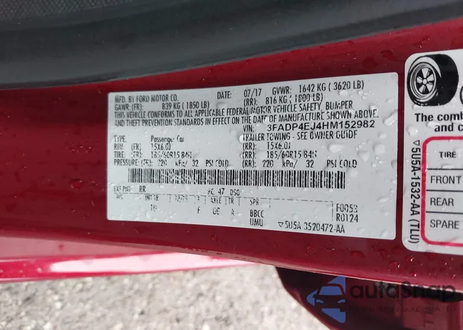 3FADP4EJ4HM152982: 44535194