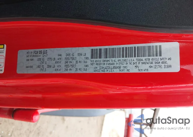 1C4HJWDG0JL856490: 44534299