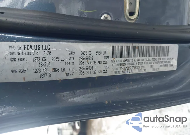 1C4PJMDN5LD618369: 44536089