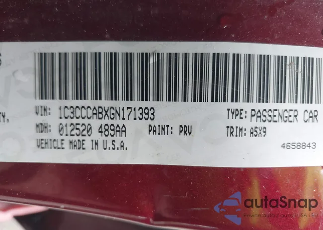 1C3CCCABXGN171393: 44535423