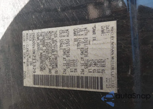 1N6AD0EV2DN711329: 44535515