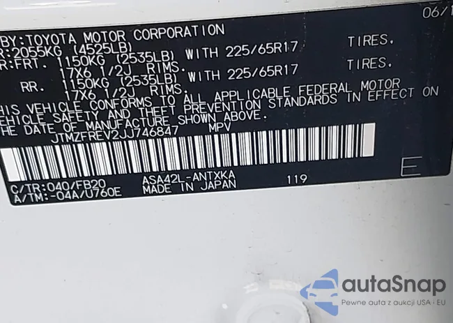 JTMZFREV2JJ746847: 44535576