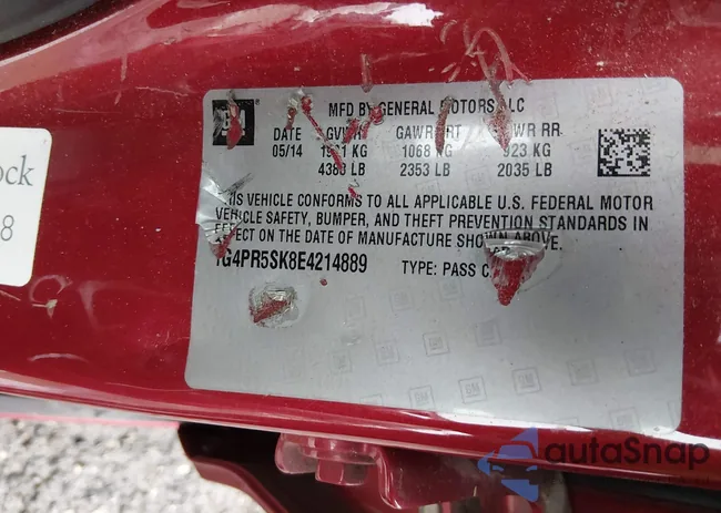 1G4PR5SK8E4214889: 44536682