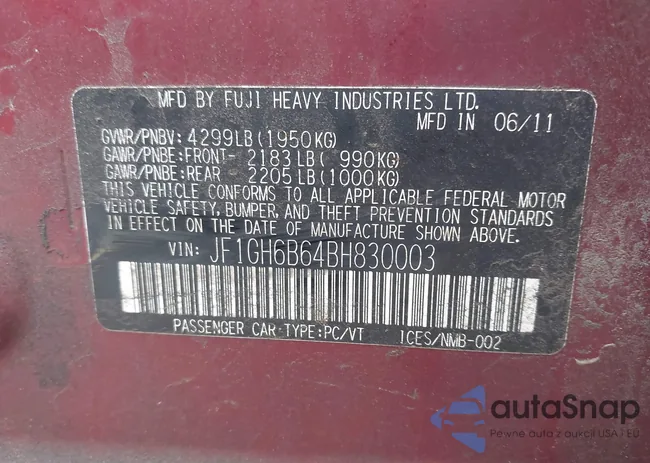 JF1GH6B64BH830003: 44536702