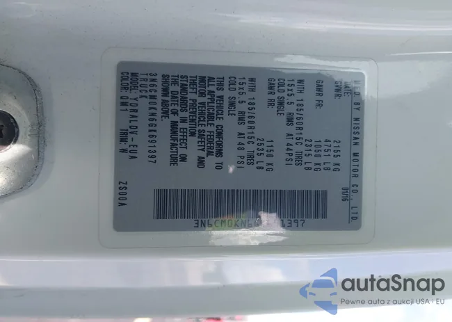 3N6CM0KN6GK691397: 44537743