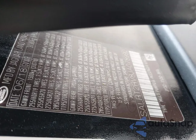 SALRT2RV8JA078992: 44538019