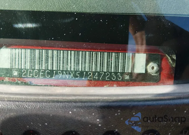 2GCEC19NX51247233: 44538100