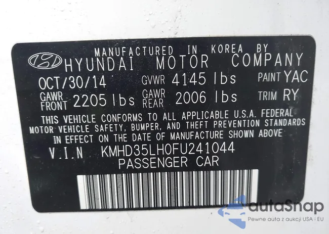 KMHD35LH0FU241044: 44537186