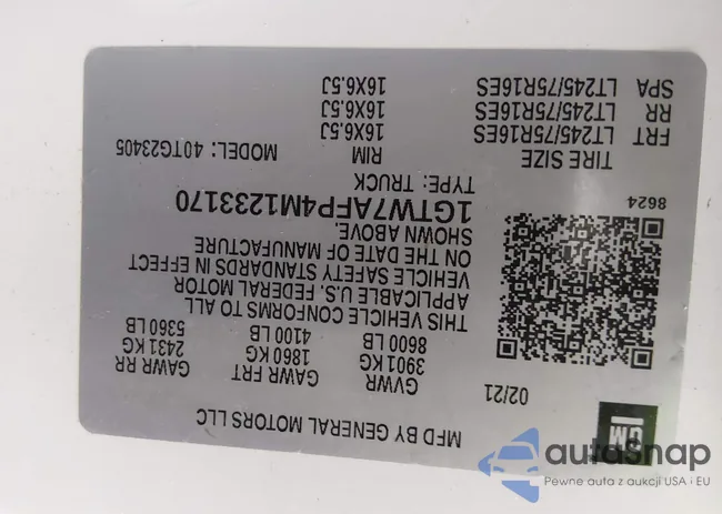 1GTW7AFP4M1233170: 44537308