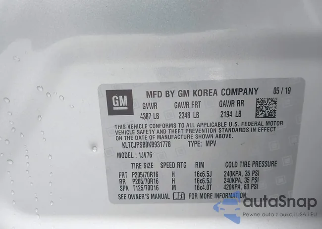 KL7CJPSB9KB931778: 44537380