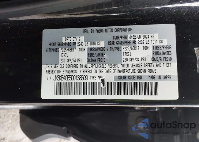 JM3KE4CE5D0138509: 44537570