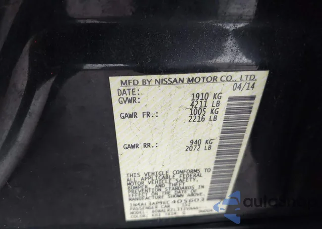 1N4AL3AP9EC405603: 44538752