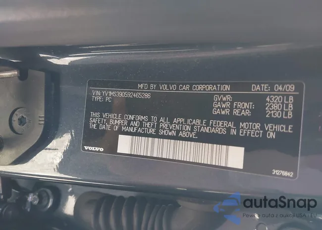 YV1MS390592465286: 44538767