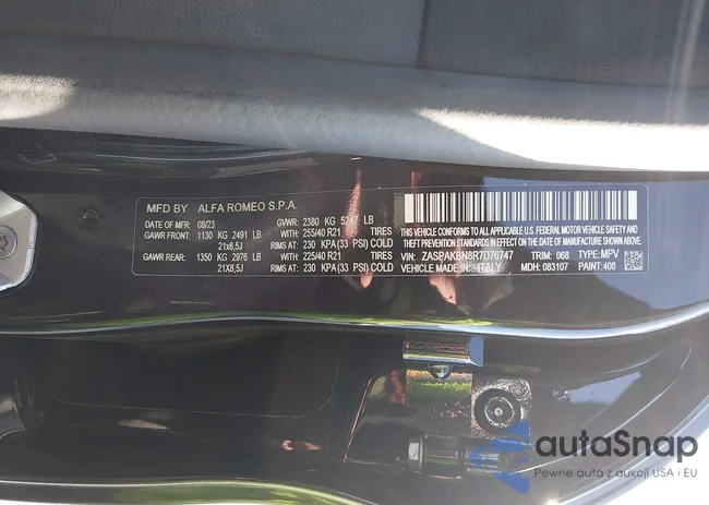 ZASPAKBN8R7D76747: 44538947