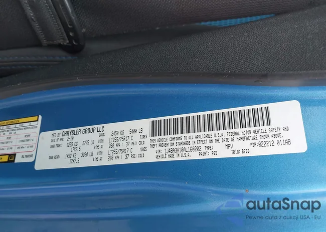 1J4BA3H10AL160202: 44538974