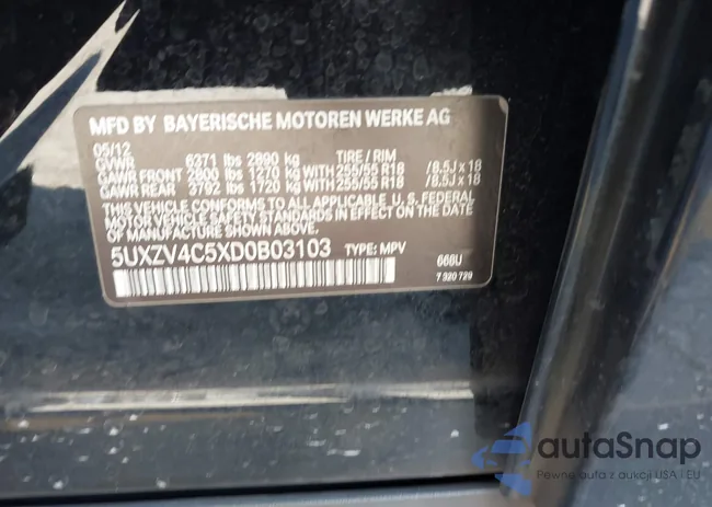 5UXZV4C5XD0B03103: 44538994