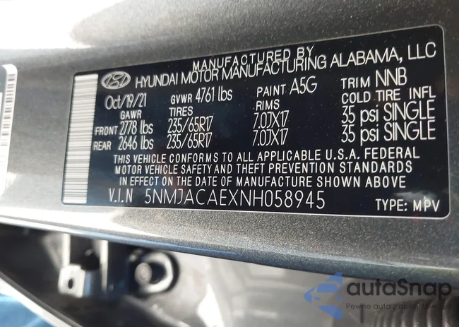 5NMJACAEXNH058945: 44539031