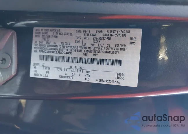 1FMCU9HD2JUD24831: 44539112