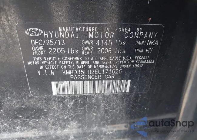 KMHD35LH2EU171626: 44538296