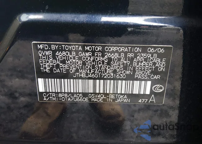 JTHBJ46G172031630: 44540063