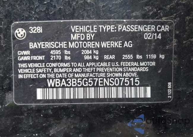 WBA3B5G57ENS07515: 44540069