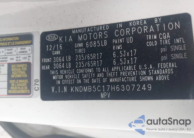 KNDMB5C17H6307249: 44540795