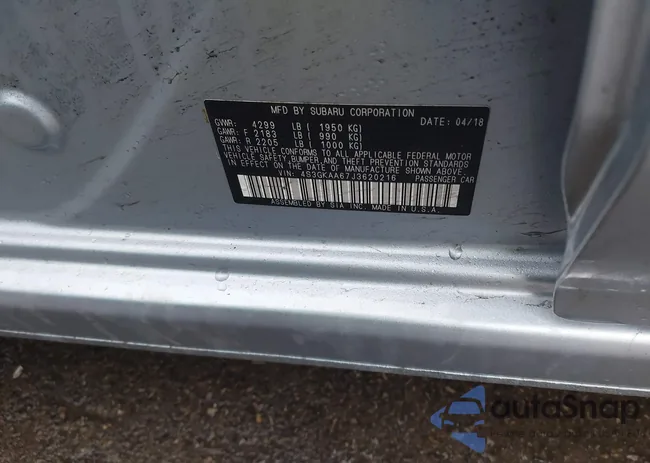 4S3GKAA67J3620216: 44540803