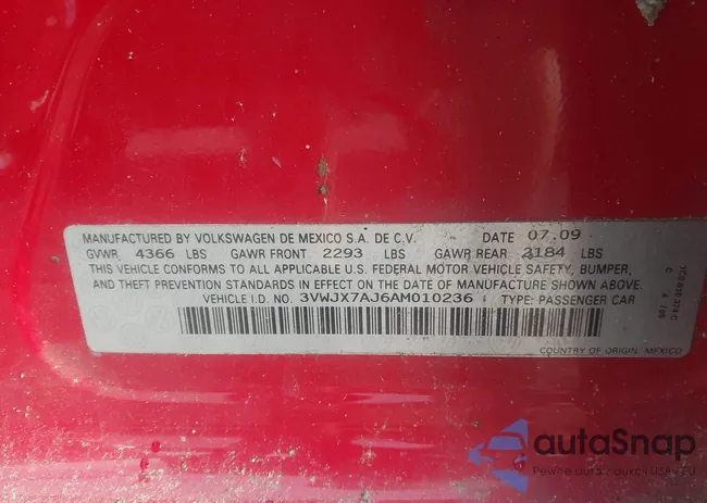 3VWJX7AJ6AM010236: 44541038