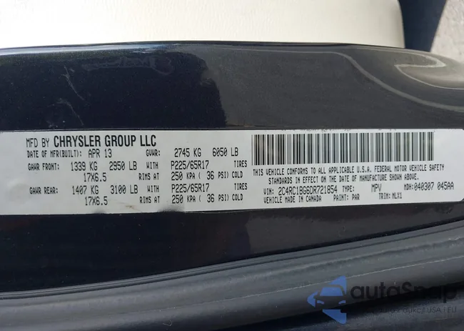 2C4RC1BG6DR721854: 44541055