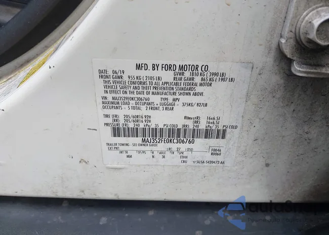 MAJ3S2FE0KC306760: 44541058