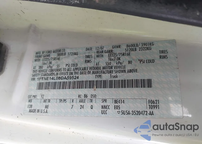 1FTNE14L08DA59524: 44540493