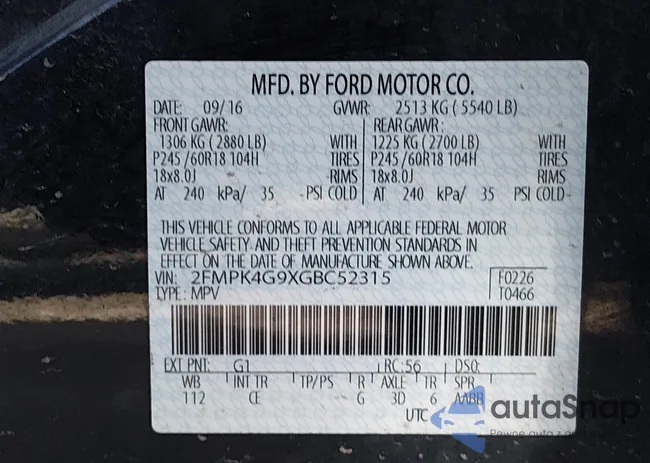 2FMPK4G9XGBC52315: 44541667