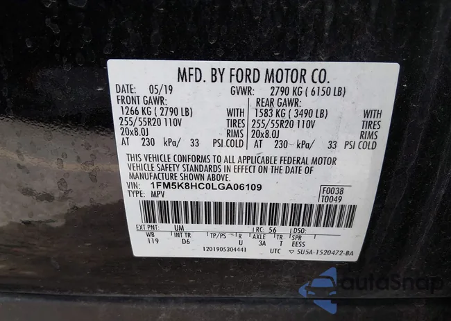 1FM5K8HC0LGA06109: 44541191