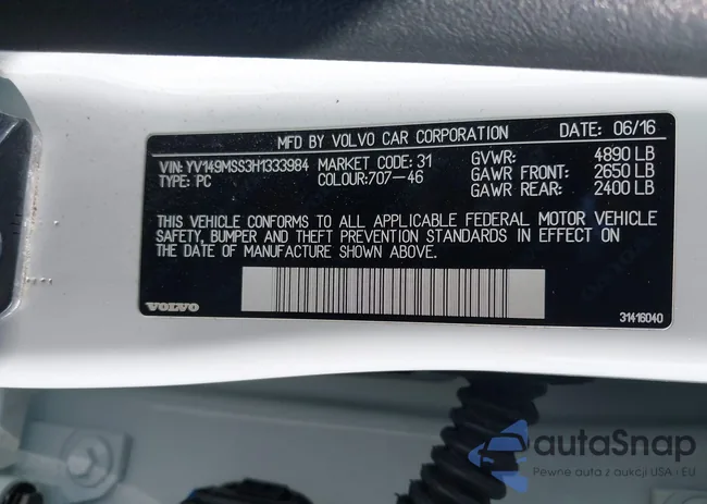 YV149MSS3H1333984: 44542623