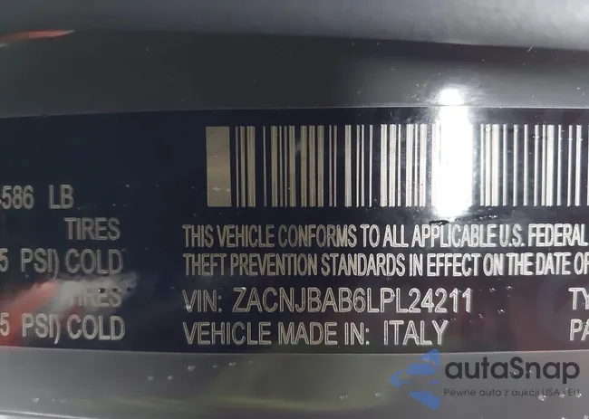 ZACNJBAB6LPL24211: 44542929