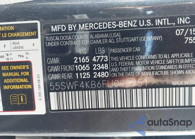 55SWF4KB6FU092951: 44542500